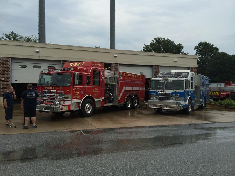 Rescue 44 Stands By During Cochranville Fire Company's Carnival